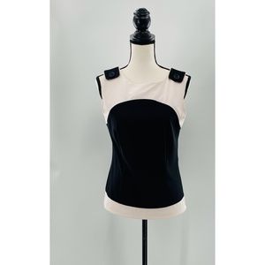 Sheri Martin New York Vintage Black & White  Tank Top
